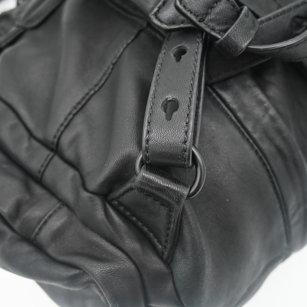 Alexander Wang Black Lambskin Leather Marti Backpack - Picture 16 of 16